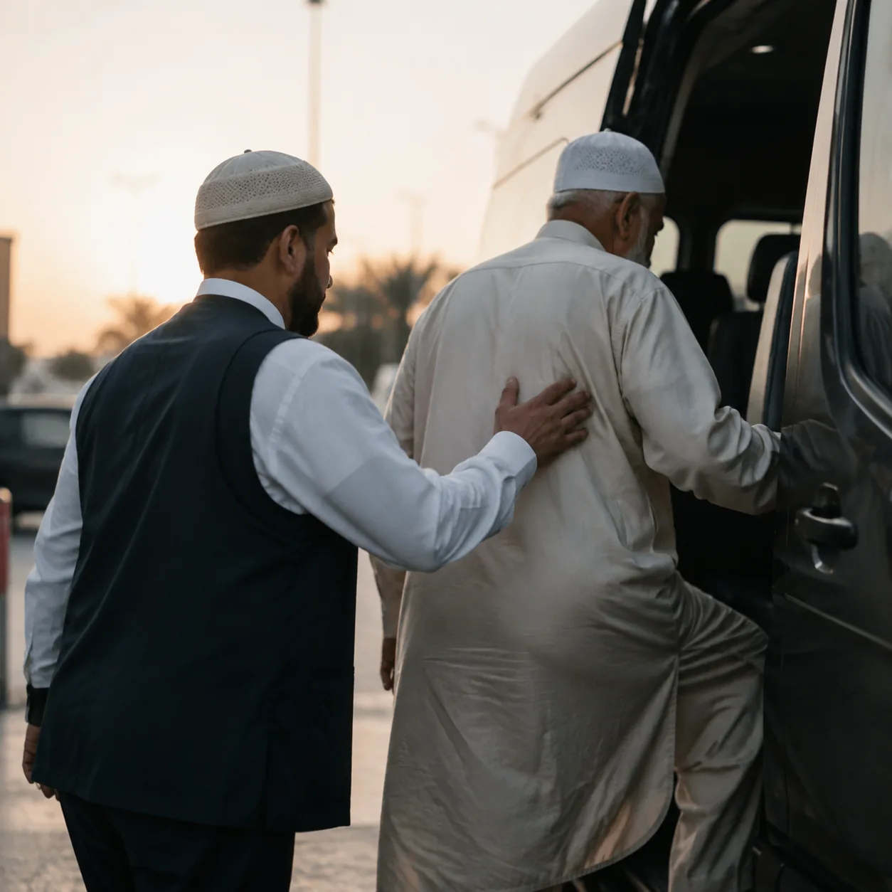 Caring support during a pilgrimage journey