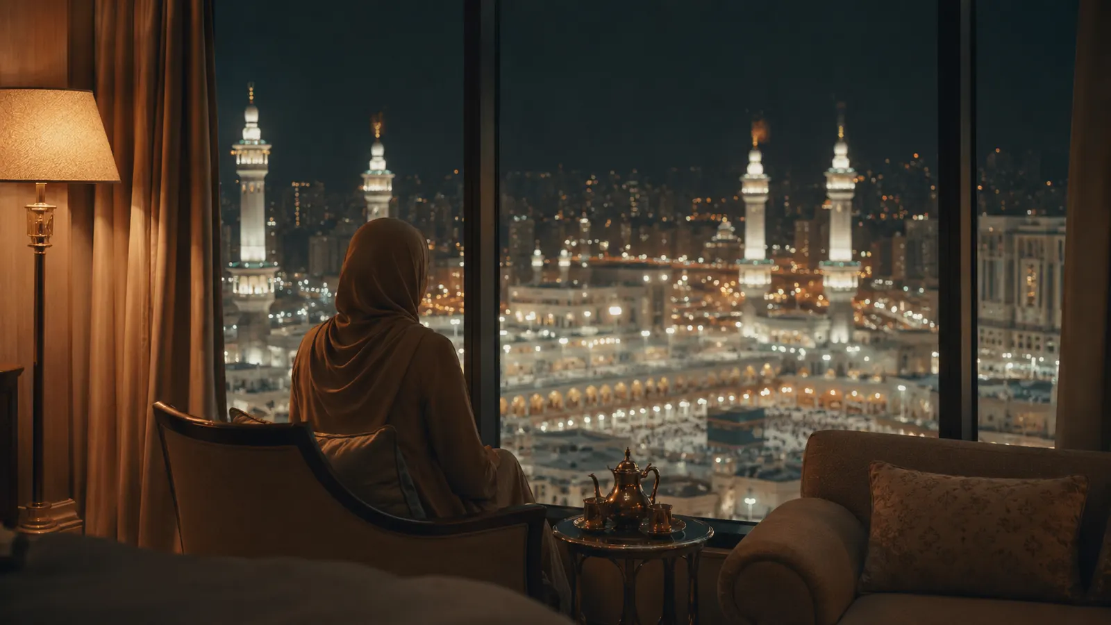 عمرة كبار الزوار — إطلالة على الحرم