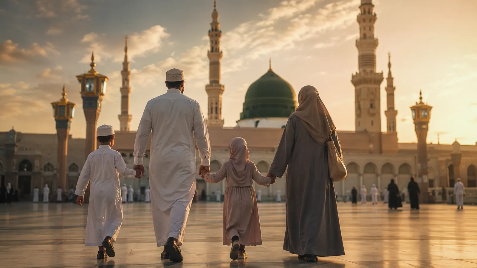 عمرة العائلة — إجازة المدارس